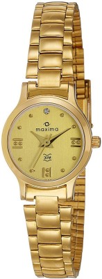 Maxima 01598CMLY Watch  - For Women   Watches  (Maxima)