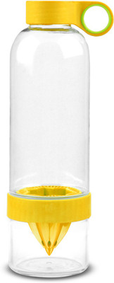 

UNTOLD CITRUS FRUIT INFUSING INFUSER FLAVOR SHAKER SIPPER SPORTS OUTDOOR GYM WATER BOTTLE 795 ml(Yellow)