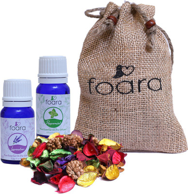 

Foara Lavender, Peppermint Aroma Oil, Potpourri(20 ml)
