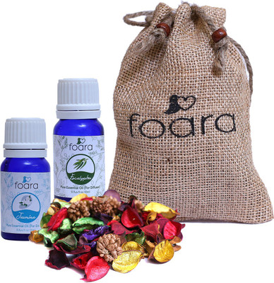 

Foara Eucalyptus, Jasmine Aroma Oil, Potpourri(20 ml)