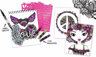 

Hamleys Fashion Angels Zendoodle Illustration Portfolio Set…