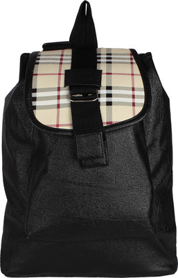 

Anushka Collection Solid 9.5 L Backpack(Black)
