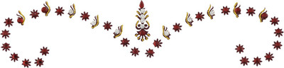 

Vama Fashions Ornament Bridal Forehead Stickers Body Art Tattoo Forehead Multicolor Bindis(Stick on)