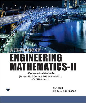A Textbook of Engineering Mathematics Sem-II (JNTUK)(English, Paperback, Dr K. L. Sai Prasad, N. P. Bali)