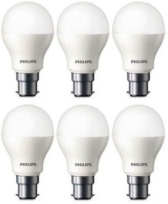 

Philips 9 W Standard B22 LED Bulb(White, Pack of 6)