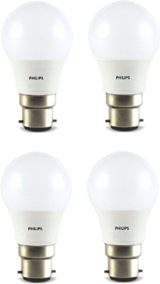 

Philips 4 W Standard B22 LED Bulb(Yellow, Pack of 4)