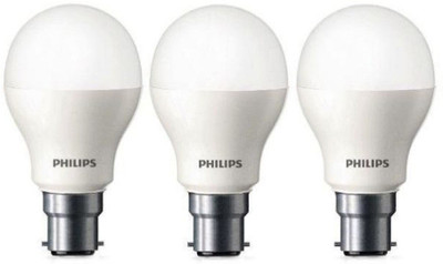 

Philips 9 W Standard B22 LED Bulb(White, Pack of 3)