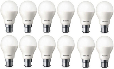 

Philips 9 W Standard B22 LED Bulb(White, Pack of 12)