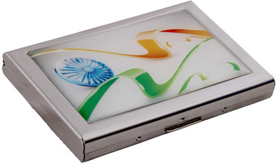 

U. R. GOD Stainless Steel Business / Visiting / ATM 6 Card Holder(Set of 1, Multicolor)