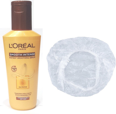 

L'Oreal Paris Smooth Intense Instant Smoothing Set of 2 (Serum+Shower Cap)(Set of 2)