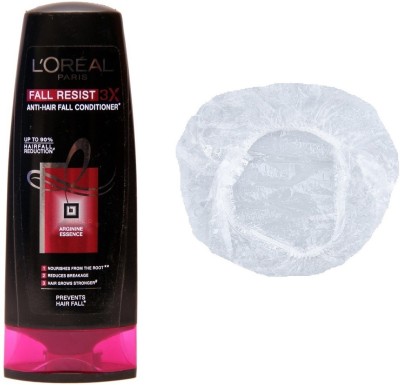 

L'Oreal Paris Fall Resist 3x Anti-Hair Fall Set of 2 (Conditioner+Shower Cap)(Set of 2)