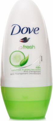 

Dove Imported (Made in UK) Go Fresh-Cucumber & Green Tea Invisible Dry Antiperspirant Roll on Deodorant Roll-on - For Women(50 ml)