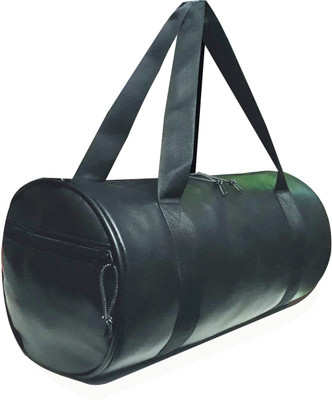 

Star NV Bags Artifical Leather Gym Bag(Black)