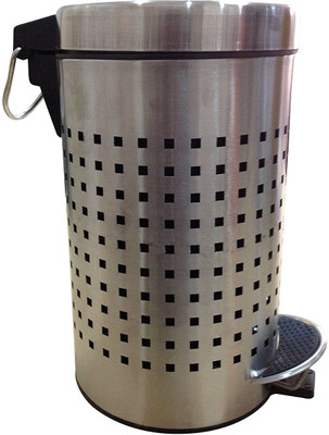 

sme Stainless Steel, Plastic Dustbin(Steel)