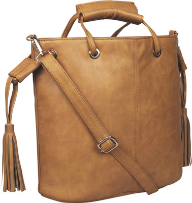 

BERYPECKERS Hand-held Bag(Brown)