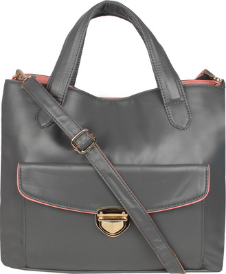 

BERYPECKERS Hand-held Bag(Grey)