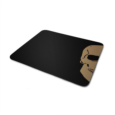 

Snoby half skull printed mousepad Mousepad(Multicolor)