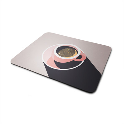 

Snoby Coffee Time printed mousepad Mousepad(Multicolor)