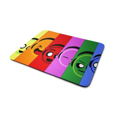 

Snoby Colorful emojis printed mousepad Mousepad(Multicolor)