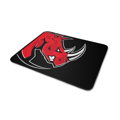 

Snoby Angry rhinoceros printed mousepad Mousepad(Multicolor)