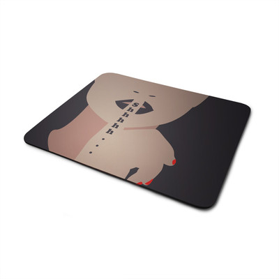 

Snoby SHHH printed mousepad Mousepad(Multicolor)