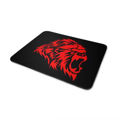 

Snoby angry Lion printed mousepad Mousepad(Multicolor)