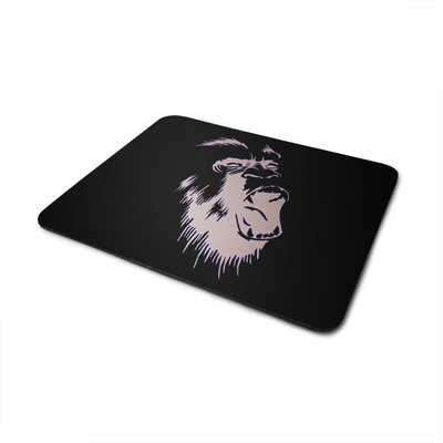 

Snoby gorilla face printed mousepad Mousepad(Multicolor)