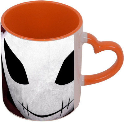 

Arkist anime mask Orange Ceramic Mug(340 ml), Multicolor