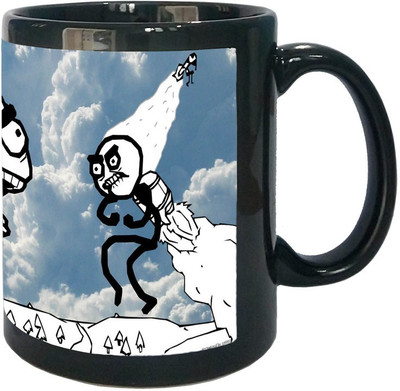 

Arkist pima air space museum Black Ceramic Mug(340 ml), Multicolor