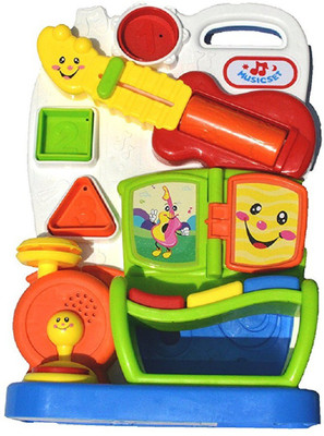

Taaza Garam kids High Quality Baby Kingdom with lights and music or piano learning toy for kids - Gift toy(Multicolor)