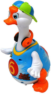 

Taaza Garam kids imported Dance Interactive Swing Goose Musical Educational Baby Toys Gifts(Multicolor)