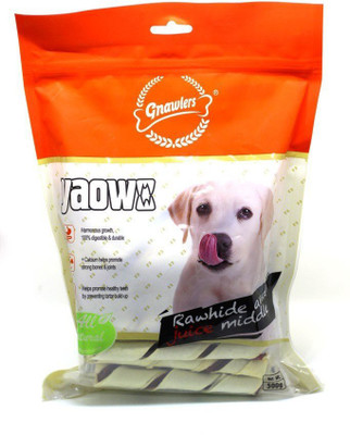 

Gnawlers Rawhide Natural 5" Stix Roll Chicken Dog Treat(500 g)