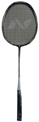 

Nivia K-Laser 500 Badminton Racquet Black Strung Badminton Racquet(G4 - 3.25 Inches, 80 g)