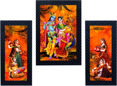 

Craftkriti Radha Krishna Religious Frame
