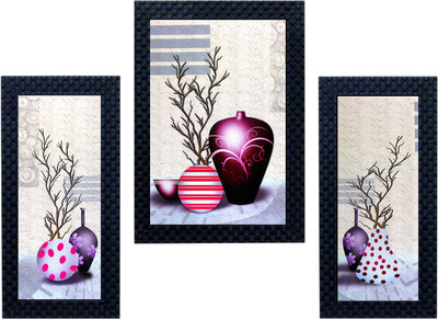 

Craftkriti Flower pot Religious Frame