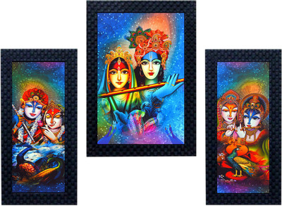 

Craftkriti Radha Krishna Religious Frame