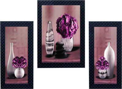 

Craftkriti Flower pot Religious Frame
