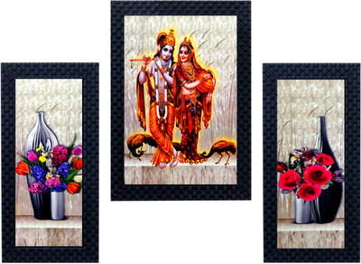 

Craftkriti Radha Krishna Religious Frame