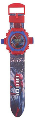 

MN OVERSEAS Spiderman with Flyer Projector watch for kids
