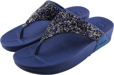 

IRSOE Women Blue Wedges