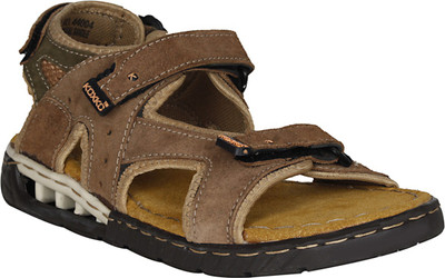 

KOXKO Men Tan Sandals