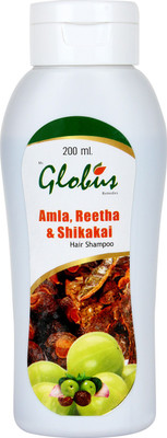

Globus Amla Reetha and Shikakai Hair Shampoo(200 ml)