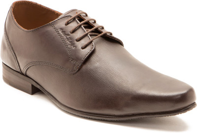 Red Tape Men Genuine Leather Lace Up Shoes For Men(Brown)