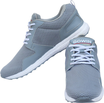 

Gowin By Triumph Thrust Grey Walking Shoes For Men(Grey, White