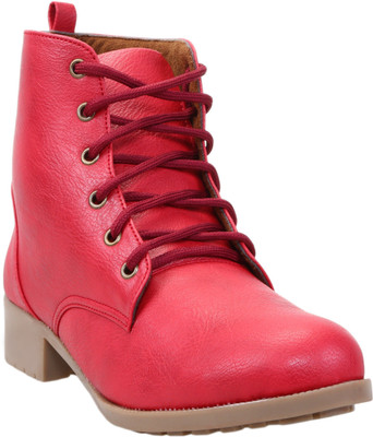 

Zappy Boots For Women(Red