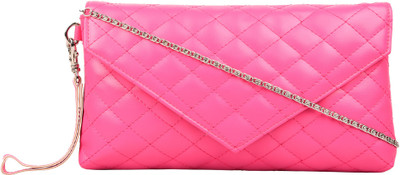 

Anekaant Women Evening/Party Pink PU Sling Bag
