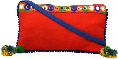 

Anekaant Women Casual Multicolor Canvas Sling Bag