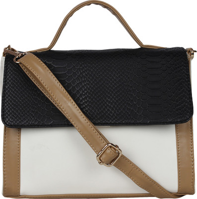 

BERYPECKERS Women Casual Black, Multicolor PU Sling Bag