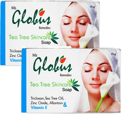 

Globus Tea Tree Skincare Soap Pack Of 2(150 g, Pack of 2)
