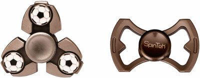 

Montez Spintek High Speed Grey Metal Fidget Spinner (pack of 2)(Multicolor)